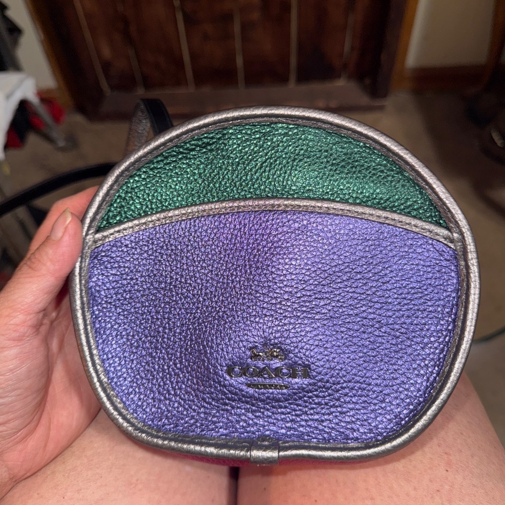 Coach Canteen Iridescent Crossbody Bag